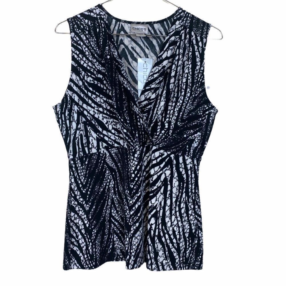 NWT Chico's Zebra Tank